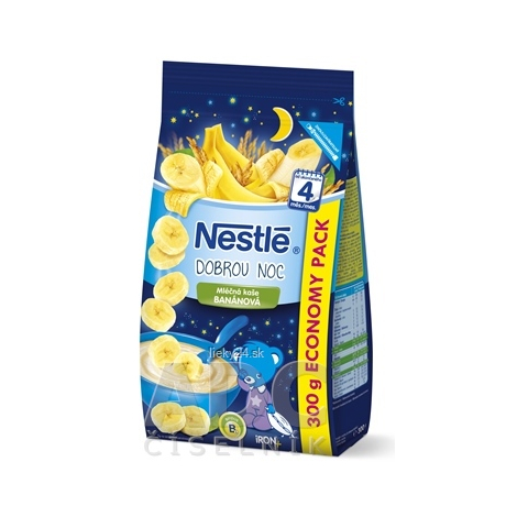 Nestlé Mliečna kaša BANÁNOVÁ - Dobrú noc