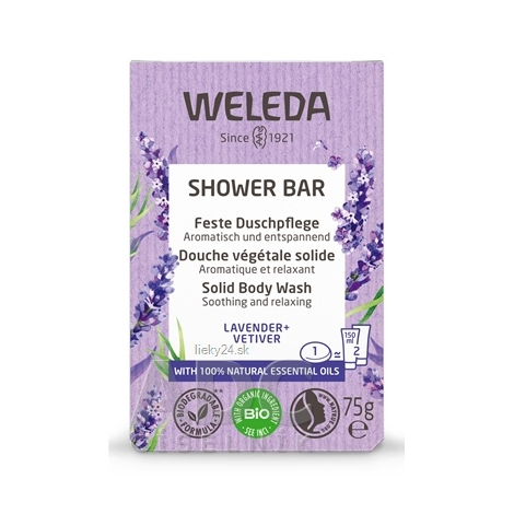 WELEDA SHOWER BAR Levanduľové relaxačné mydlo