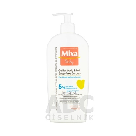 Mixa Baby Soap-free Surgras Gel for body & hair
