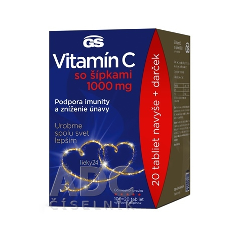 GS Vitamín C 1000 so šípkami darček 2022