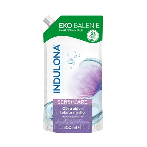 INDULONA SENSI CARE Tekuté mydlo náhradná náplň 500ml