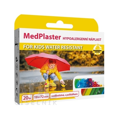 MedPlaster Náplasť FOR KIDS WATER RESISTANT