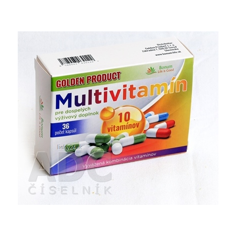 GOLDEN PRODUCT Multivitamín pre dospelých