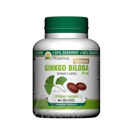 BIO Pharma Ginkgo biloba 40 mg PREMIUM