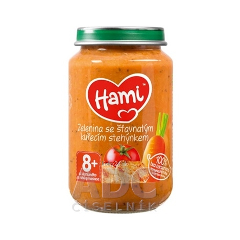 E-shop Hami príkrm Zelenina so šťavnatým kuracím