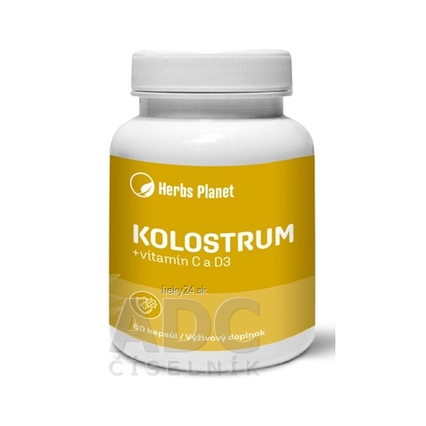 Herbs Planet KOLOSTRUM + vitamín C a D3