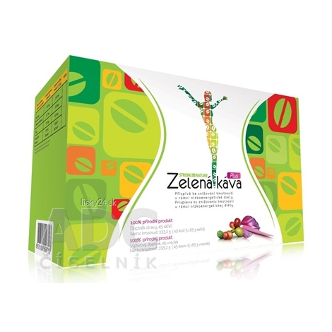 STRONG NATURE Zelená káva Plus