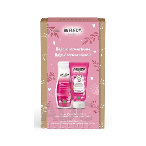 WELEDA Ružové rozmaznávanie SET
