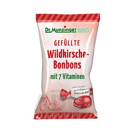 Dr.Munzinger sport Plnené cukríky