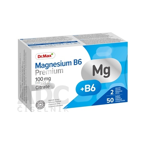 Dr.Max Magnesium B6 Premium (inov. obal 2019)