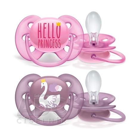 AVENT CUMLÍK 6-18M Ultra soft text, dievča