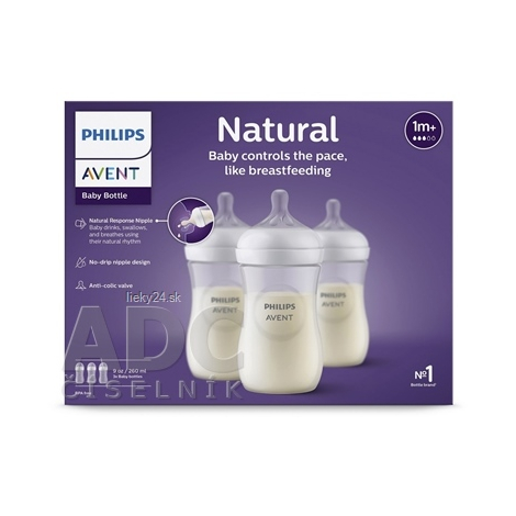 AVENT FĽAŠA Natural Response 260 ml