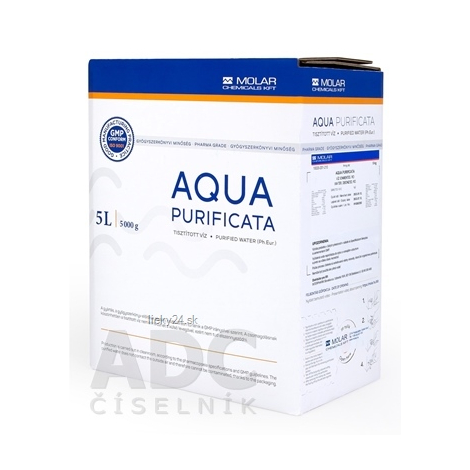 AQUA PURIFICATA 5L - MOLAR CHEMICALS KFT.