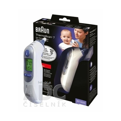 BRAUN ThermoScan 7 IRT6520 Ušný teplomer