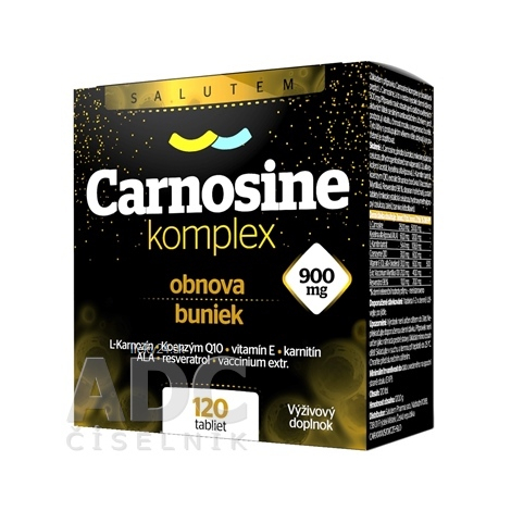 Carnosine komplex 900 mg SALUTEM 120 tbl