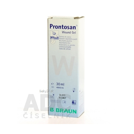 B.BRAUN PRONTOSAN WOUND GEL STERILNÝ