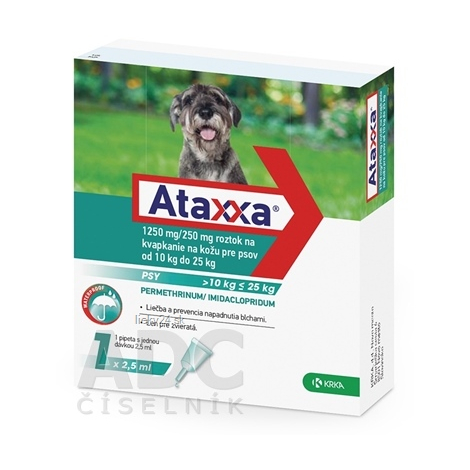 E-shop Ataxxa 1250 mg/250 mg (psy od 10 kg do 25 kg)