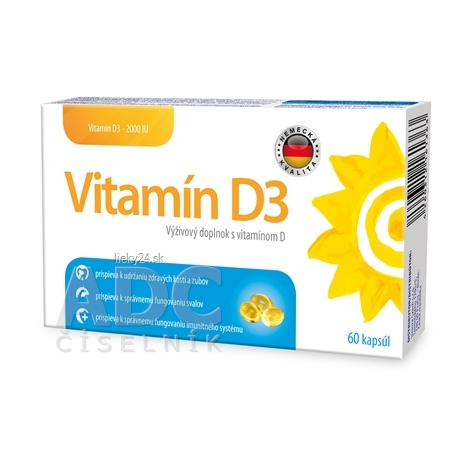 E-shop Vitamín D3 2000 IU - Sirowa