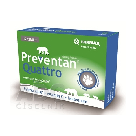 FARMAX Preventan Quattro + vitamín C