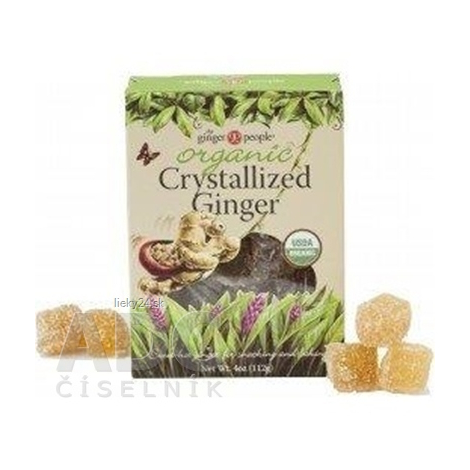 Kandizovaný zázvor bio