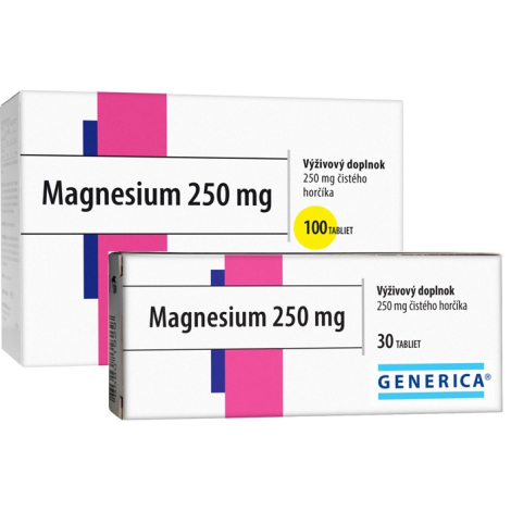 Generica Magnesium 250 mg 100 tbl