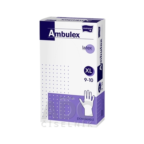 E-shop Ambulex rukavice LATEX