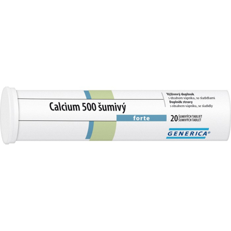 Generica Calcium 500 forte 20 tbl eff