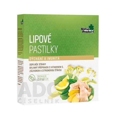 NaturProdukt LIPOVÉ PASTILKY