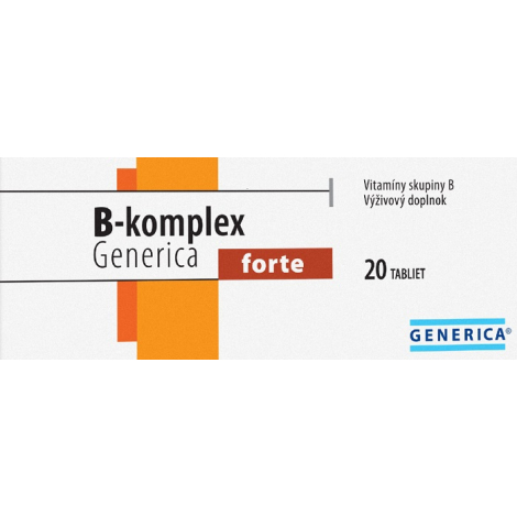 Generica B - Komplex forte 20 tabliet