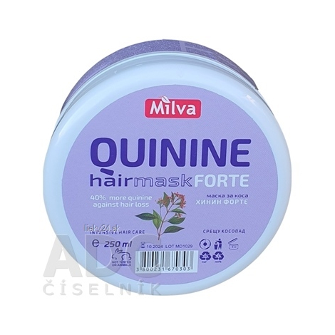 Milva Maska na vlasy Chinín Forte