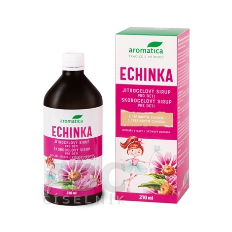 aromatica ECHINKA Skorocelový SIRUP pre deti