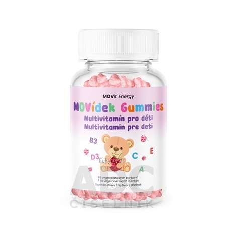 MOVit MOVídek Gummies - Multivitamín pre deti