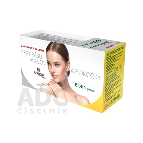 STADA Kolagén 4000 + WALMARK Biotín 300 µg