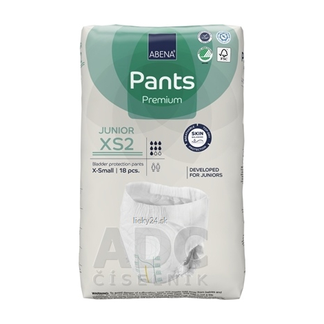 E-shop ABENA Pants Premium JUNIOR XS2