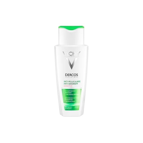 Vichy DERCOS Šampón proti lupinám pre citlivú pokožku 200 ml