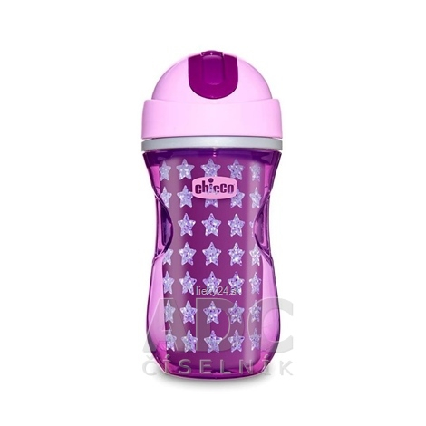 CHICCO Hrnček Sport termo so slamkou 266 ml