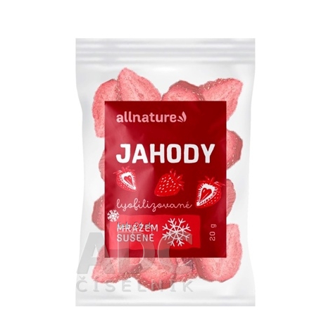 Allnature JAHODY MRAZOM SUŠENÉ