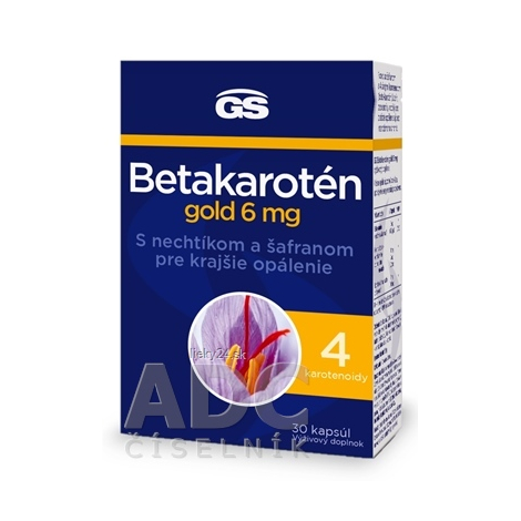 E-shop GS Betakarotén gold 6 mg