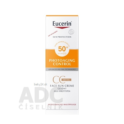 Eucerin SUN PHOTOAGING CONTROL CC KRÉM SPF 50+
