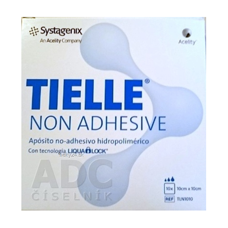 TIELLE Non Adhesive hydropolymérový obväz