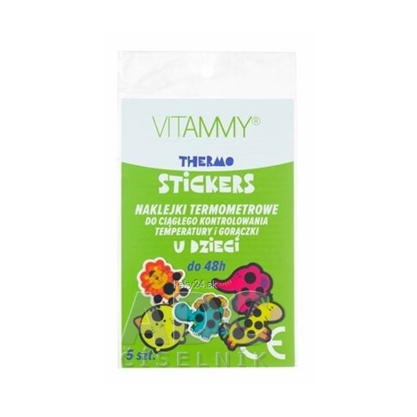 VITAMMY THERMO STICKERS Nálepky s teplomerom