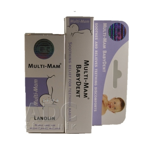 MULTI-MAM BABYDENT + MULTI-MAM LANOLIN