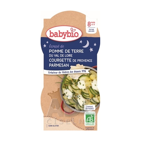 BabyBIO Zemiaky cuketa crème fraiche a parmezán