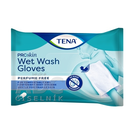 E-shop TENA Vlhčené rukavice na umývanie