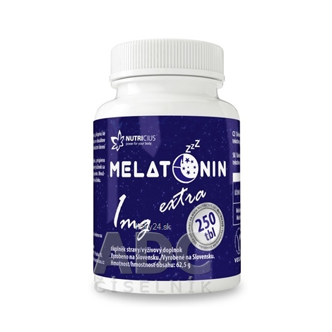 NUTRICIUS Melatonín 1mg extra