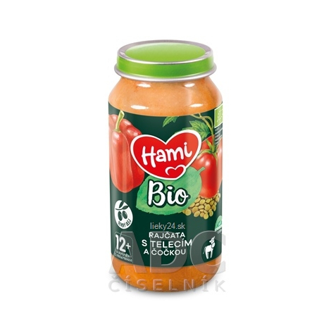 Hami príkrm BIO Paradajky s teľacím a šošovicou