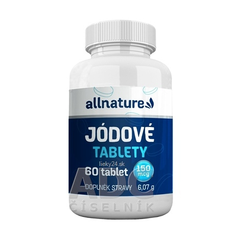 Allnature JÓDOVÉ TABLETY