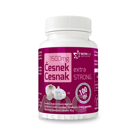 NUTRICIUS Cesnak extra STRONG