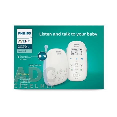 Philips AVENT DECT audio BABY MONITOR