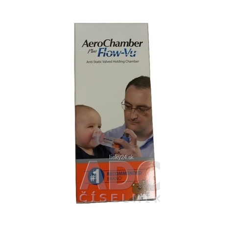 AeroChamber Plus Flow Vu nástavec inhalačný